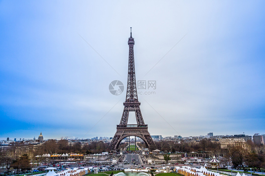 法国巴黎埃菲尔铁塔旅行文化太阳城市建筑学旅游国家蓝色首都游客图片