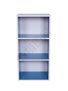 空木架壁橱青色抽屉架子贮存房间暗箱蓝色衣架框架背景图片