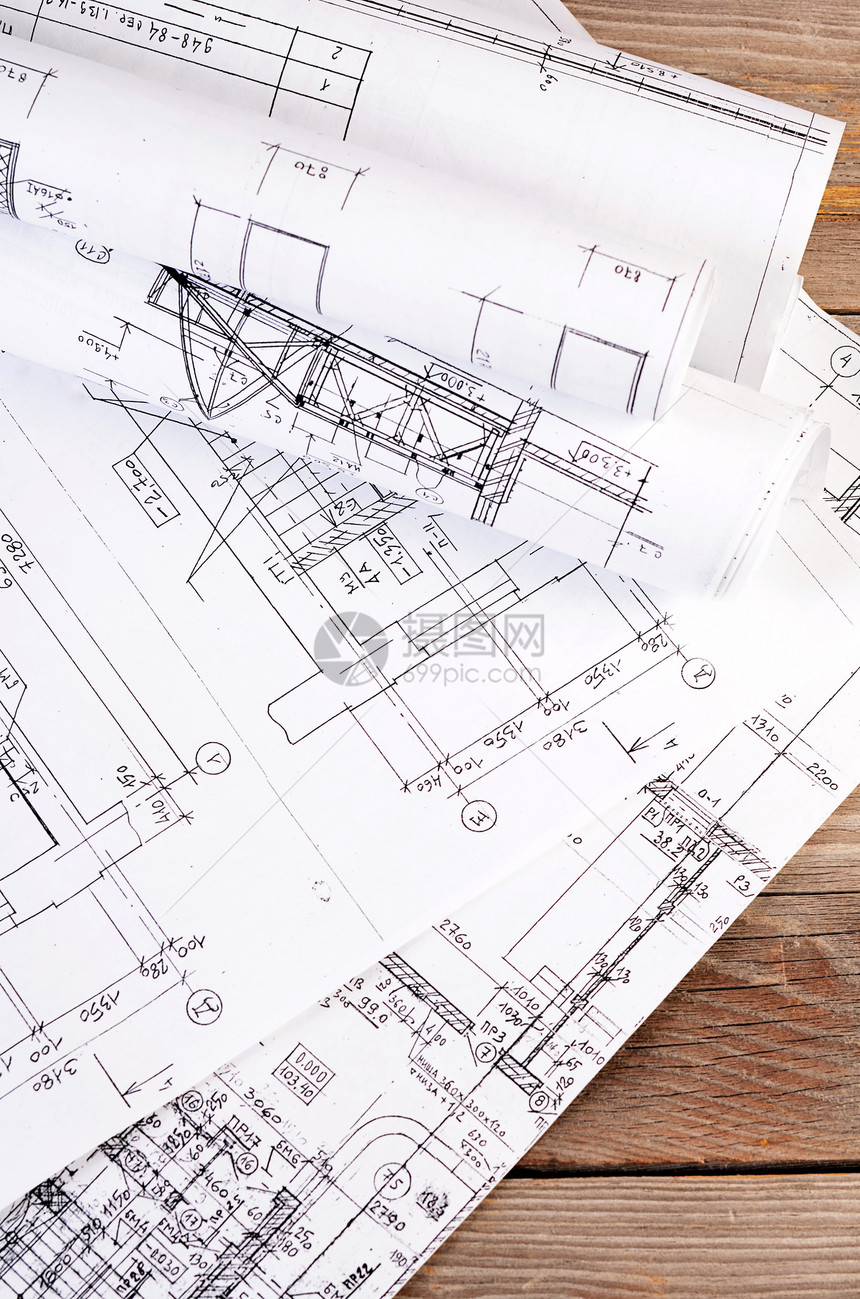 建筑项目的背景背景情况承包商建筑师工作打印文档建设者绘画技术房子设计师图片