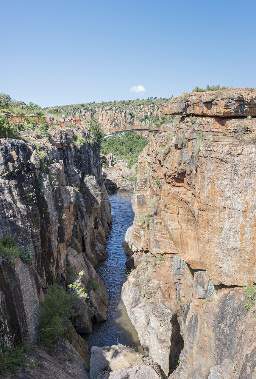 非洲南部的波尔克斯河水坑洞地质学旅游吸引力基岩荒野风化坑洞鹅卵石漩涡侵蚀图片