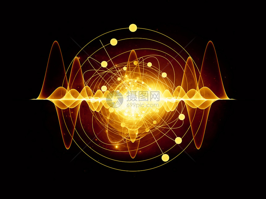 原子虚拟现实开发技术海浪活力教育运动理论量子辐射图片