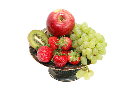 水果碗植物花瓶浆果饮食食物盘子甜点生活方式诱惑美味背景图片