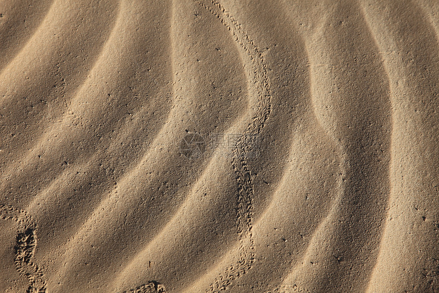 萨哈尔沙地上的风纹理游客地球橙子沙丘风景沙漠孤独土地旅行波纹图片