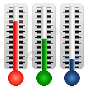 一组三温度计背景图片