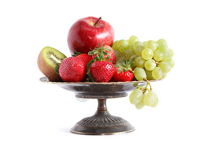 水果碗甜点盘子食物美食家生活方式花瓶美味诱惑健康饮食饮食背景图片