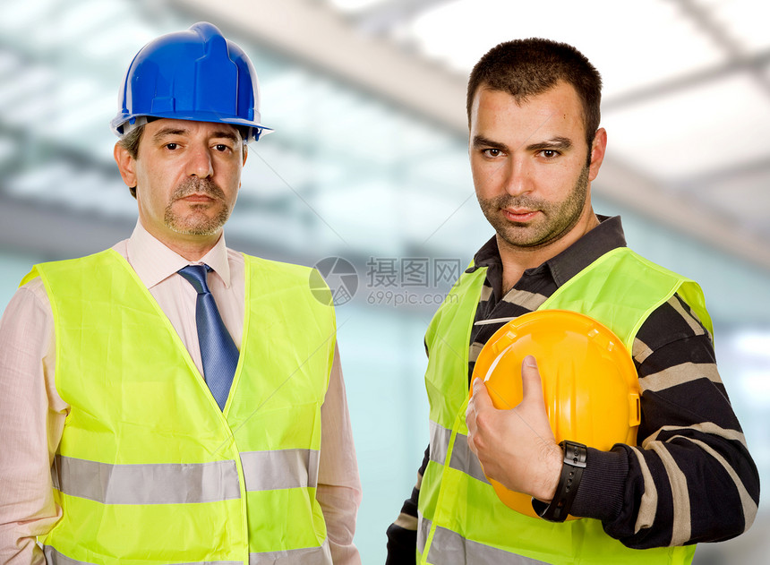 工人修理工贸易技术商务人士安全帽老板帽子便利电工图片