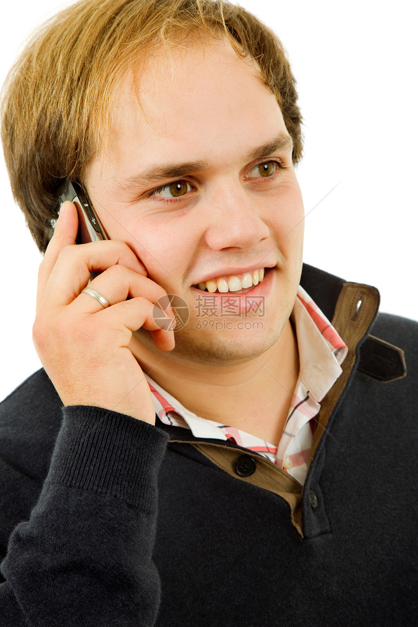 调来电话青年细胞拉丁企业家白色公司成人男性衬衫男生图片