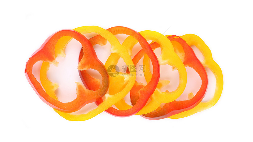 多色胡椒片路口植物黄色横幅烹饪红色穿越橙子食物交通图片