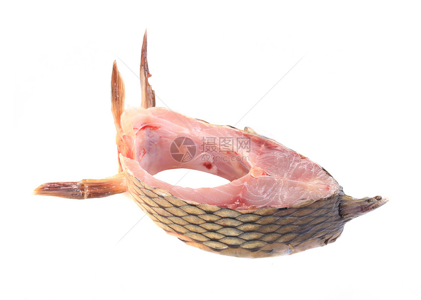 新鲜鱼肉牛排图片