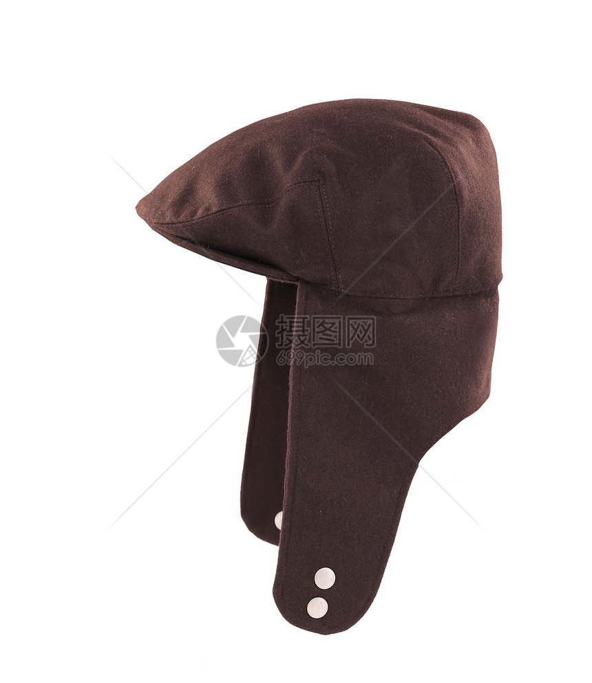 温暖的秋天黑头盔金属衣服纺织品派对羊毛花园黑色帽子棕色经典图片