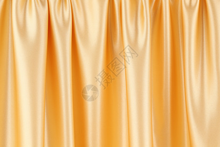 橙色沙丁鱼织物褶皱滚动橙子海浪曲线阴影反思背景图片