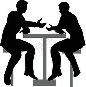 衣冠楚楚与商业界握手领带商务合伙合作协议黑色成功团队合同套装设计图片
