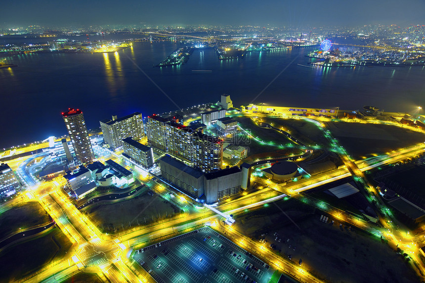 大阪市市中心建筑城市办公室商业病房天线大都市建筑学景观图片