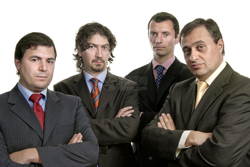 团队小组男性老板团体工作男人首席职业商务生意领带图片