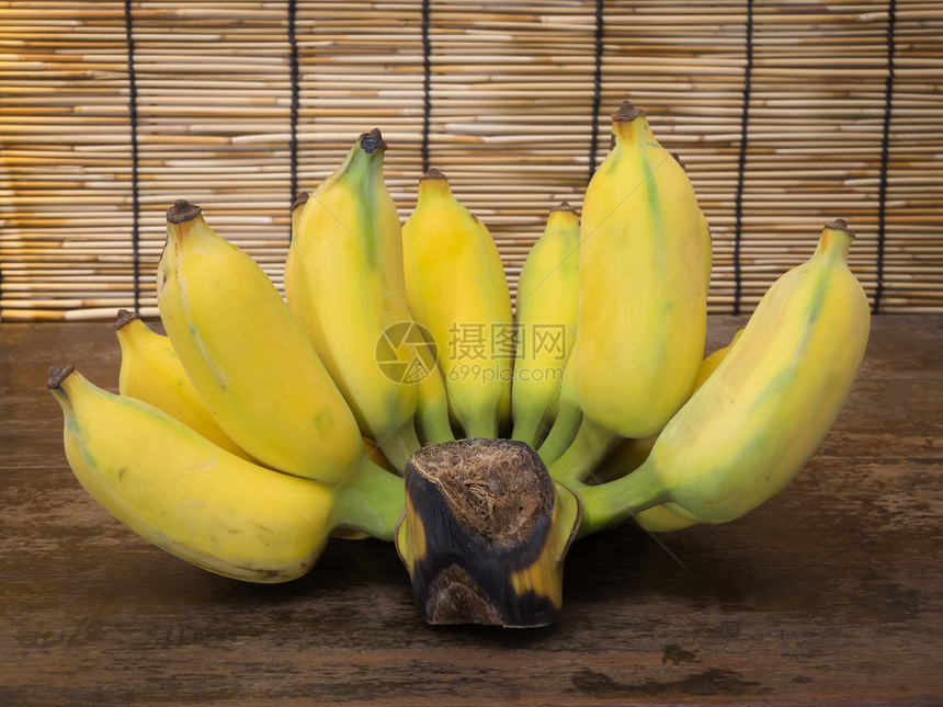 香蕉蔬菜热带健康质感水平对象饮食黄色效果美丽图片