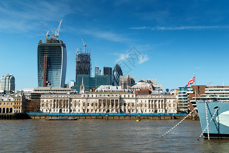 伦敦金融Fenchurch街现代建筑 建造     伦敦背景