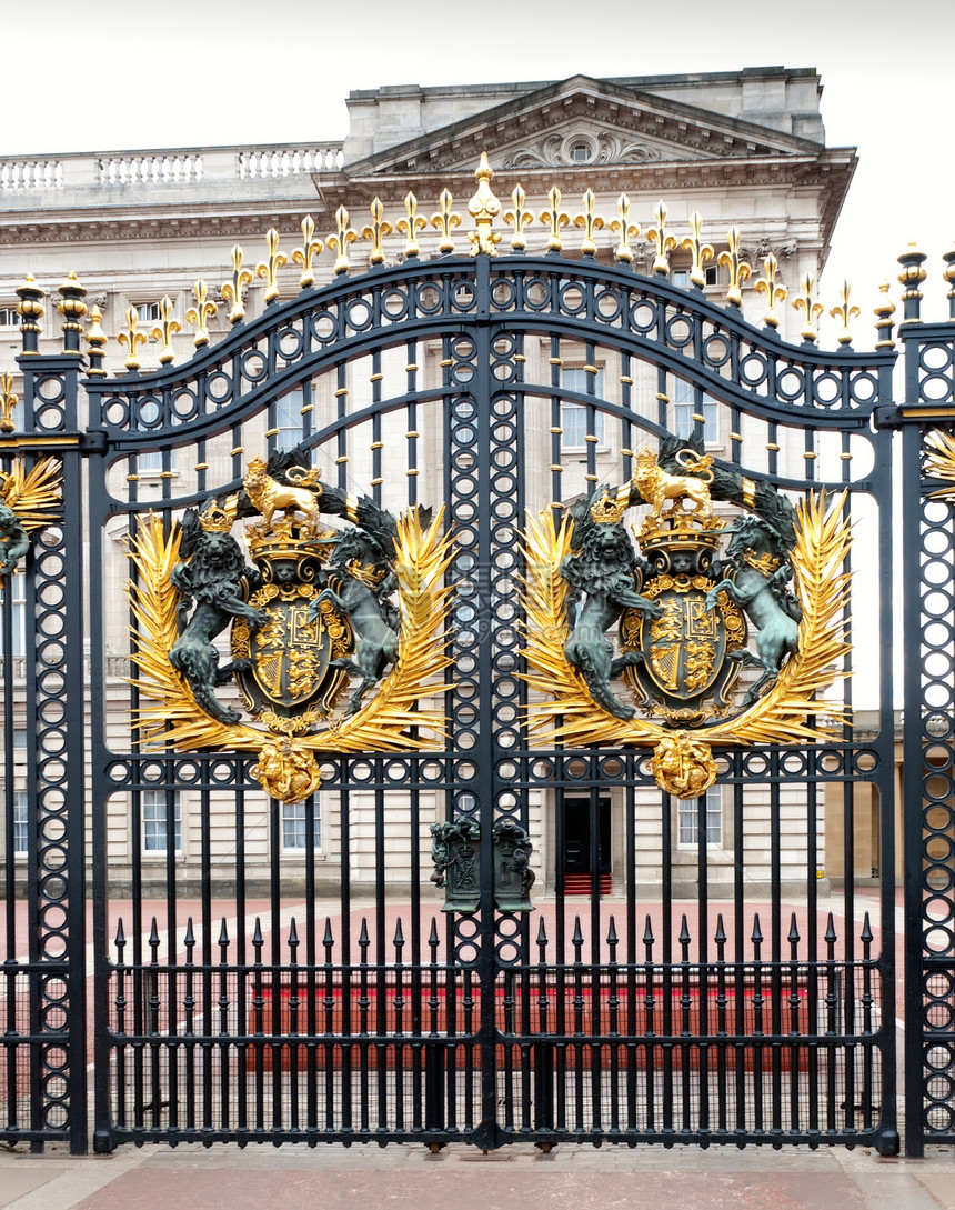 阿尼汉姆皇宫门地标观光金子气势黑色旅行女王灯笼历史性皇家图片