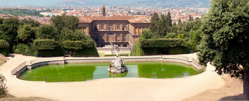 意大利佛罗伦萨Boboli花园纪念碑地标大教堂花园喷泉城市艺术绿色历史性吸引力图片
