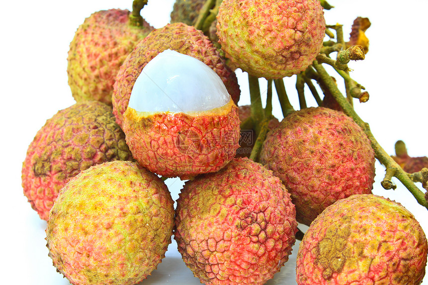 莱切水果食物种子饮食宏观热带美食营养异国皮肤荔枝图片