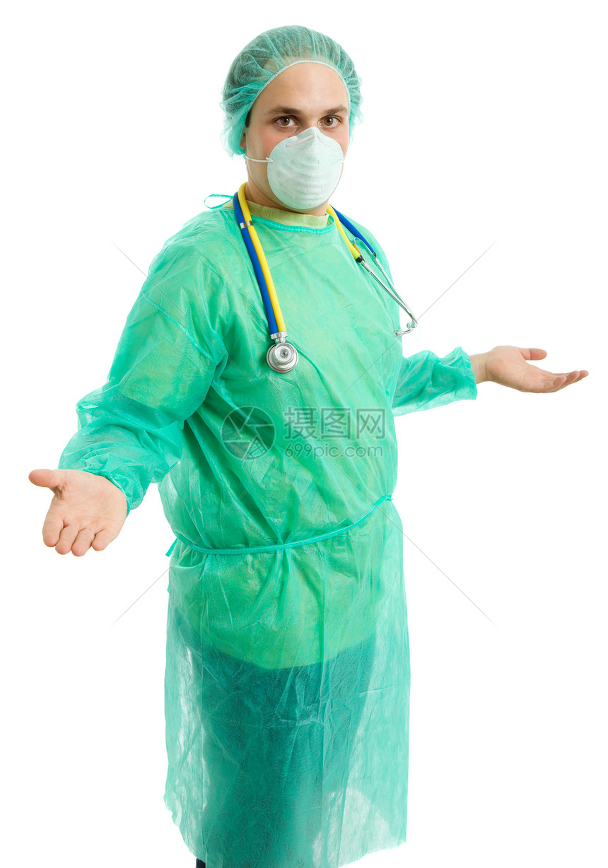医生蓝色药品工人工作学生冒充医院护士成人微笑图片