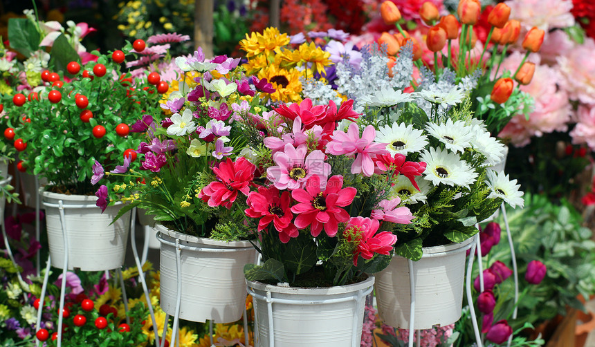 人造花朵太阳种植叶子场地花园生长花束花瓣装饰品花卉图片