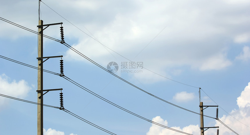 输电电缆电路导体技术布线警告危险力量网络活力电压图片