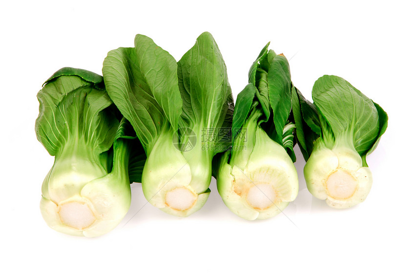 白背景孤立的红卷心菜蔬菜叶子食物饮食植物绿色营养农业图片