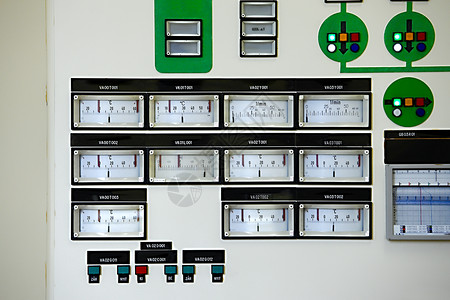 控制室温度中心工程控制器监控仪表机器按钮测量安全背景图片