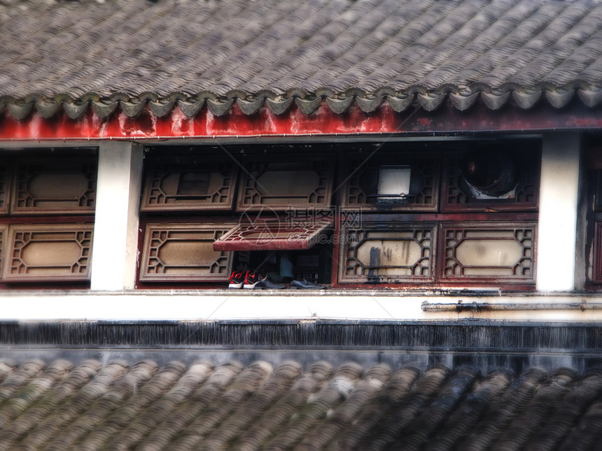 旧镇中国石头装饰品城市旅游旅行艺术历史历史性地标房子图片