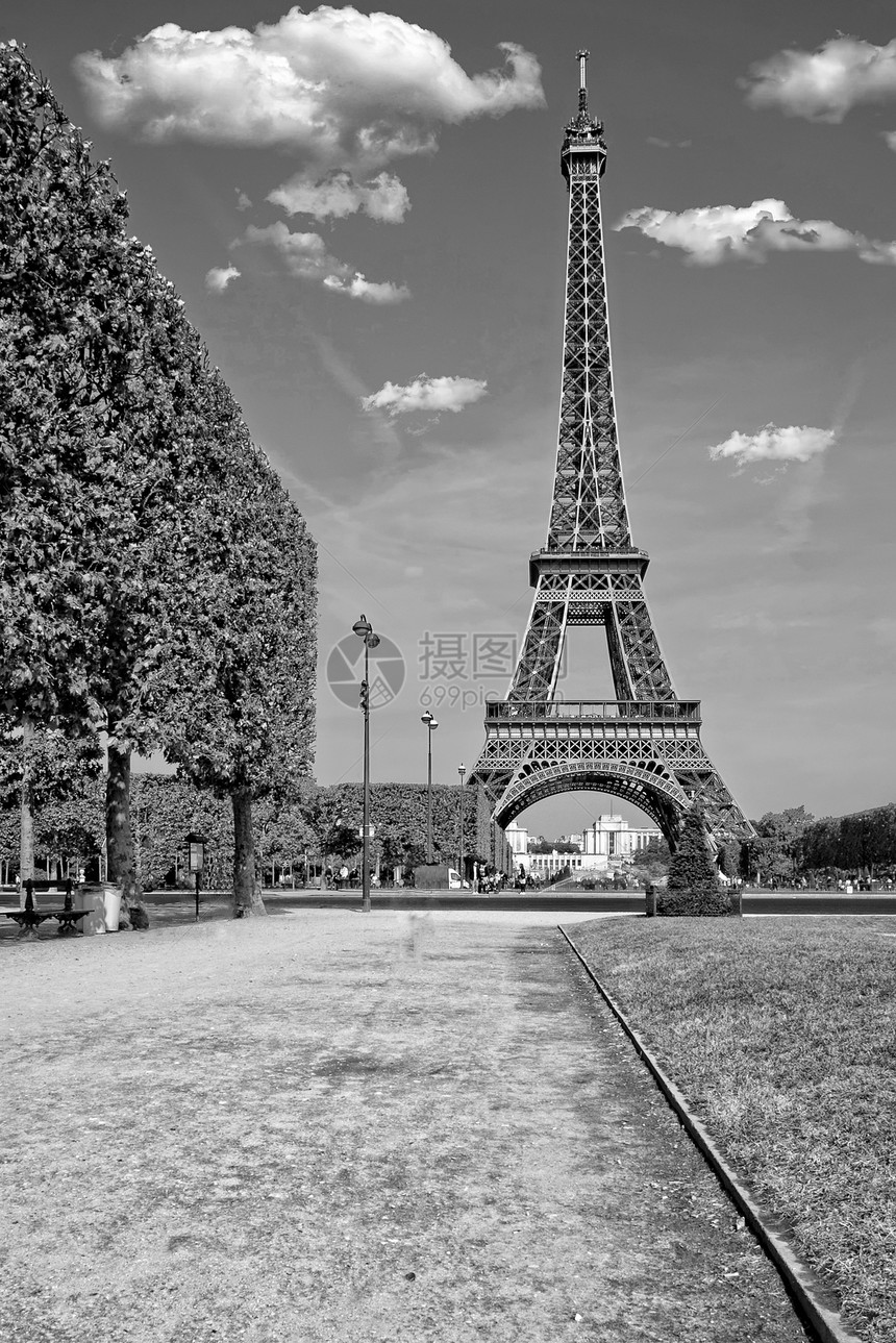 巴黎埃菲尔铁塔旅行历史性旅游城市纪念馆艺术铁塔建筑学金属游客图片