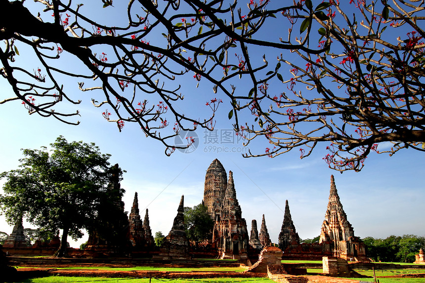 泰国寺庙建筑宝塔旅游旅行奢华风景地方符号雕像纪念碑图片