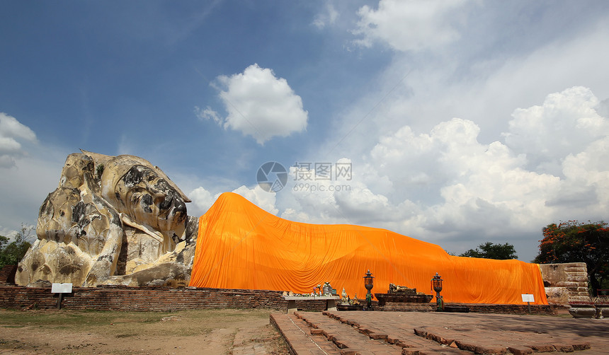 向上倾斜的布吉达图象建筑废墟寺庙地标雕塑地方文化宗教风景雕像图片