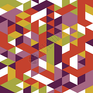 抽象反转几何模式插图蓝色情绪装饰品织物风格紫色墙纸网络艺术背景图片