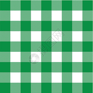 环形绿色矢量环形桌布国家毯子绿色野餐棉布织物桌子菜单白色插画
