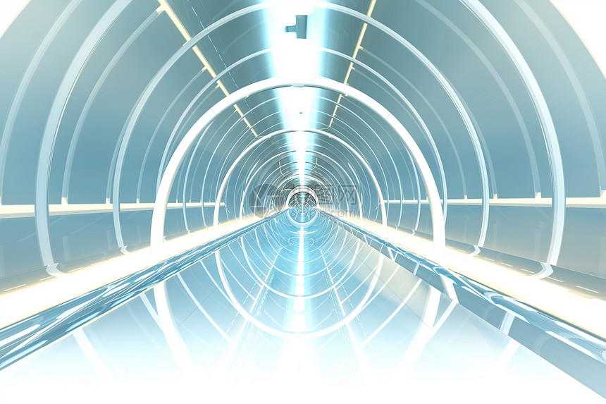 空间站大厅建筑科学天花板通道房间隧道建筑学入口插图图片