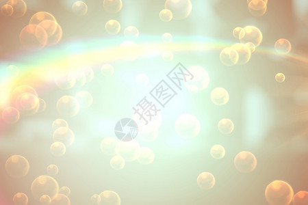 光点抽象设计彩虹圆圈计算机绘图背景图片