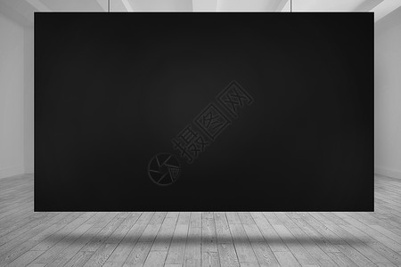 黑卡复合图像床单灰色屏幕广告地板绘图卡片插图广告牌空白背景图片