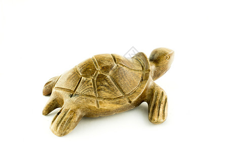 海龟工艺雕刻玩具雕塑动物艺术产品材料白色雕像背景图片