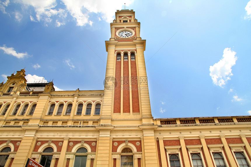 埃斯塔卡奥达卢斯建筑建筑学车站中心市中心火车运输历史性图片