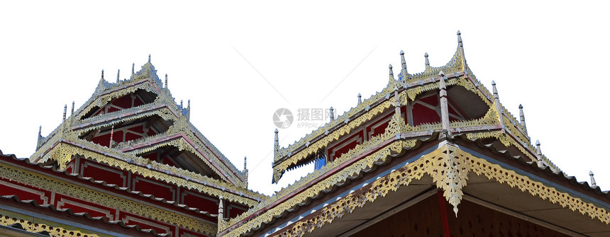 大叶的佛教寺庙传统土井建筑建筑学白色天空教会文化上帝儿子图片