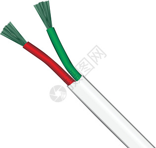 电线电缆工具红色艺术安装材料卡通片商业两相电气白色高清图片