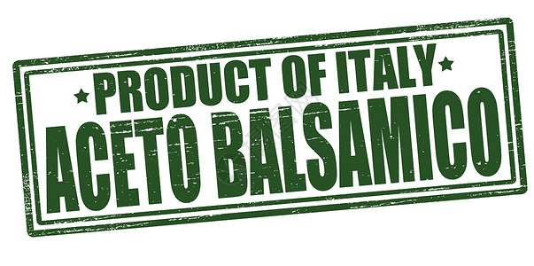 Balsamic 醋酸生产香醋矩形橡皮产品商品绿色插画