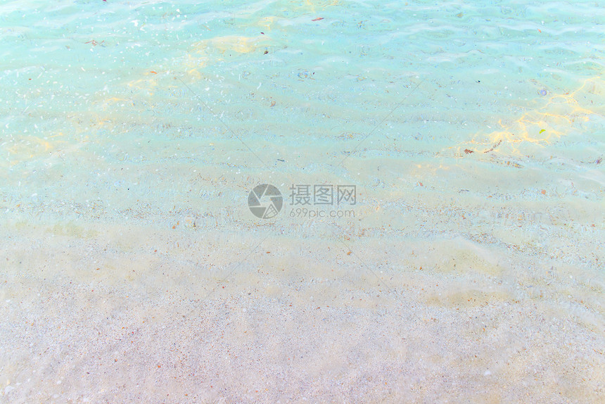 海 水反思海洋涟漪水域液体水池场景运动假期海浪图片