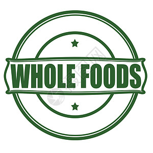 全食食品橡皮圆形生物食物绿色星星背景图片