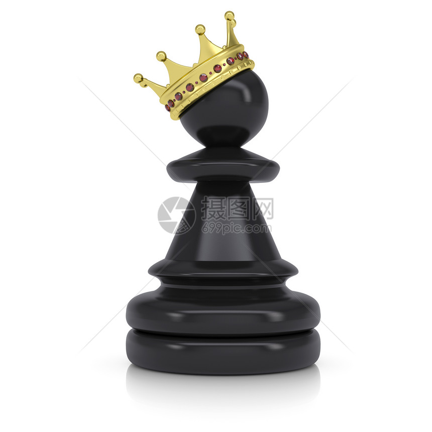 带金冠的虾国王头脑成功竞赛白色典当君主红宝石战略女王图片