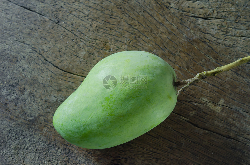 绿芒果营养水果绿色健康热带图片