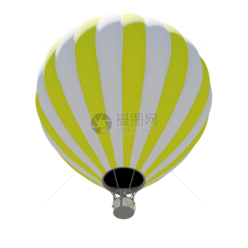 热空气气气球漂浮篮子飞艇运动空气自由运输条纹旅行热气图片