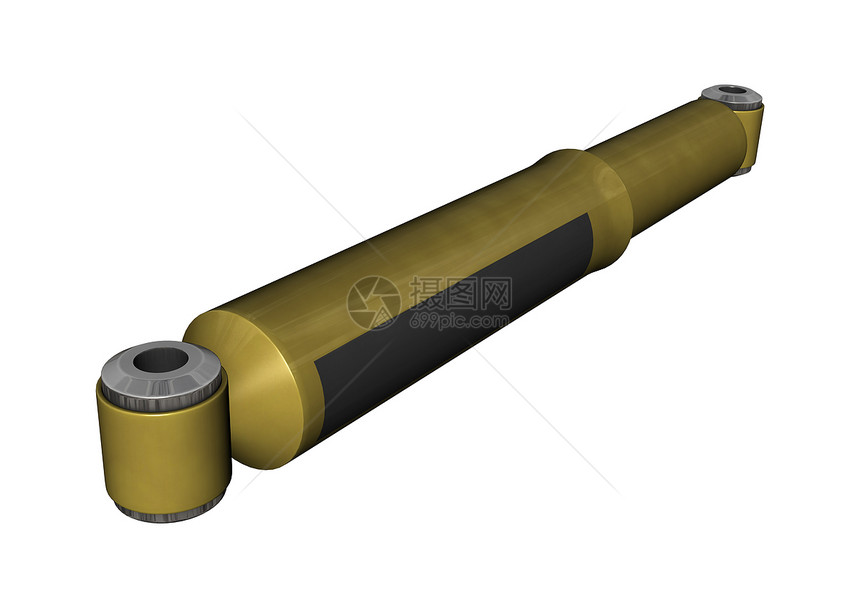 休克吸收机压力车辆机器液压白色金属吸收器技术工程震惊图片