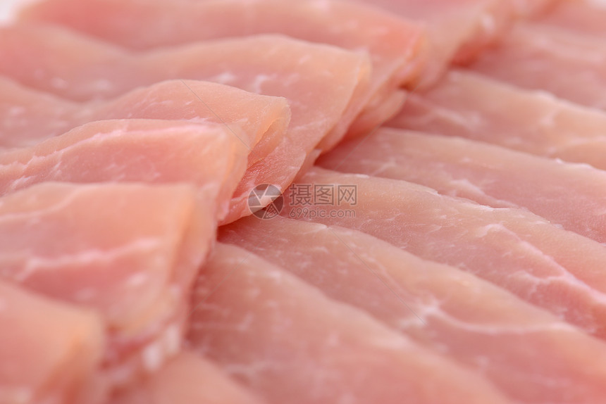 原猪肉切片牛扒饮食商品鱼片美食家静物食物图片
