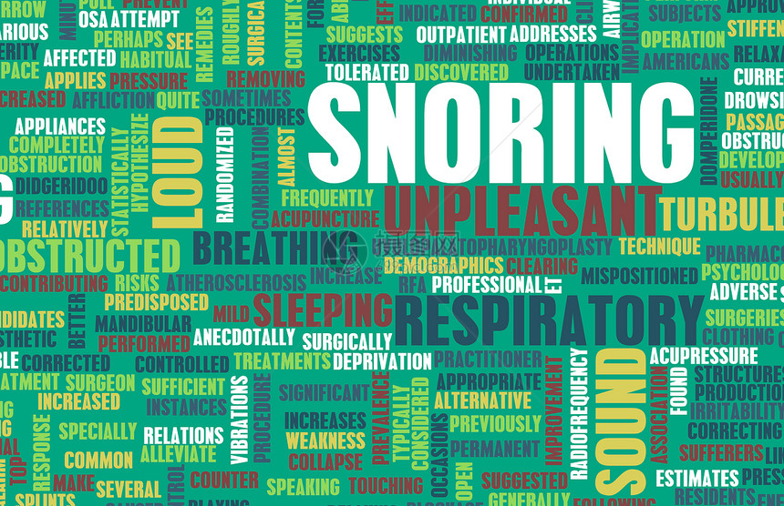呼号治疗医疗呼吸危险梗阻烦恼睡眠成人概念门诊图片
